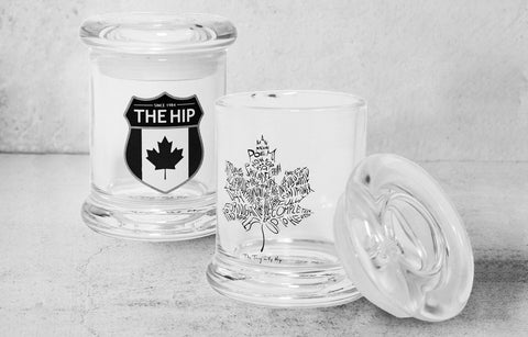 Licensed Glass Storage Jars