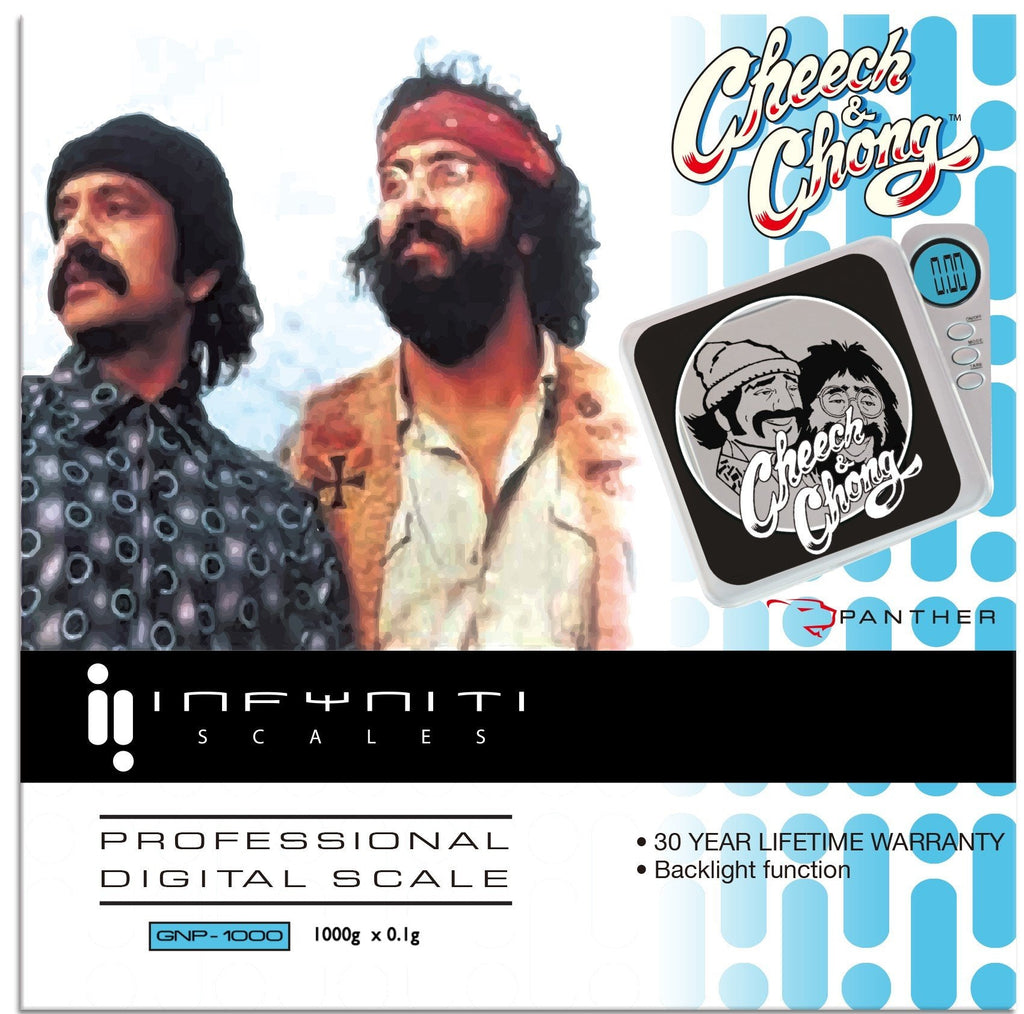Cheech and Chong Panther, Licensed Digital Pocket Scale, 1000G x 0.1G - Infyniti Scales